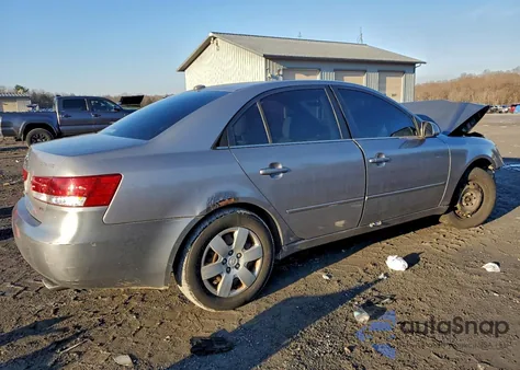 2008 Hyundai Sonata Gls z USA, uszkodzony, nr VIN 5NPET46F78H323637